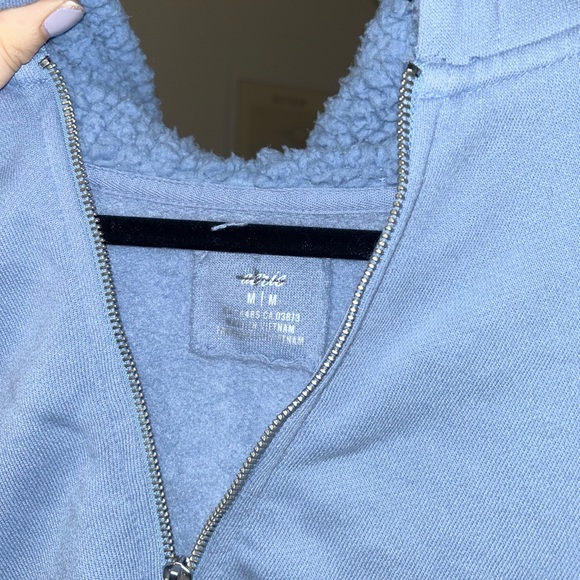 Aerie Blue Soft & Comfy Hoodie - Picture 5 of 5